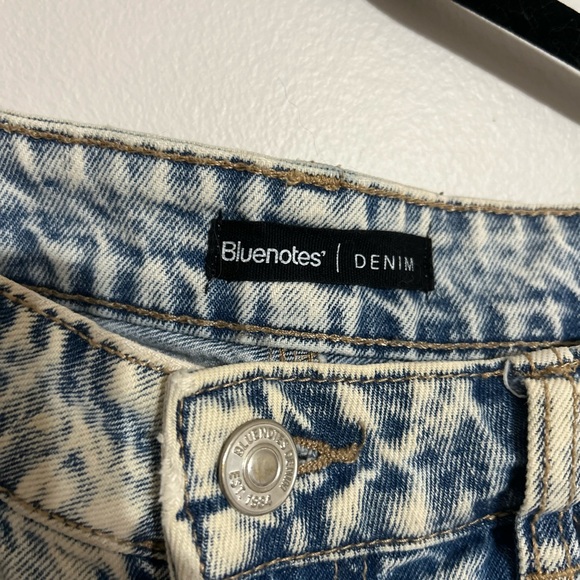 Blue notes Mom Jean Shorts - Picture 2 of 4